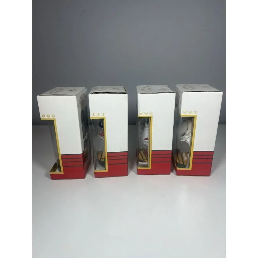 Complete Set 4 Wizard of Oz Wood Nutcrackers By Kurt S. Adler 6.75